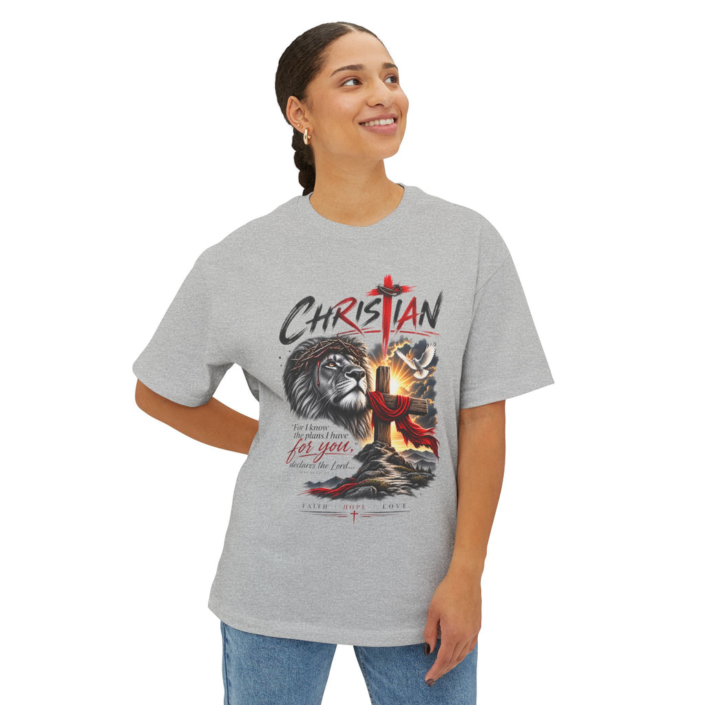 "Faith Cross Graphic Shirt" - Graphic T-Shirt
