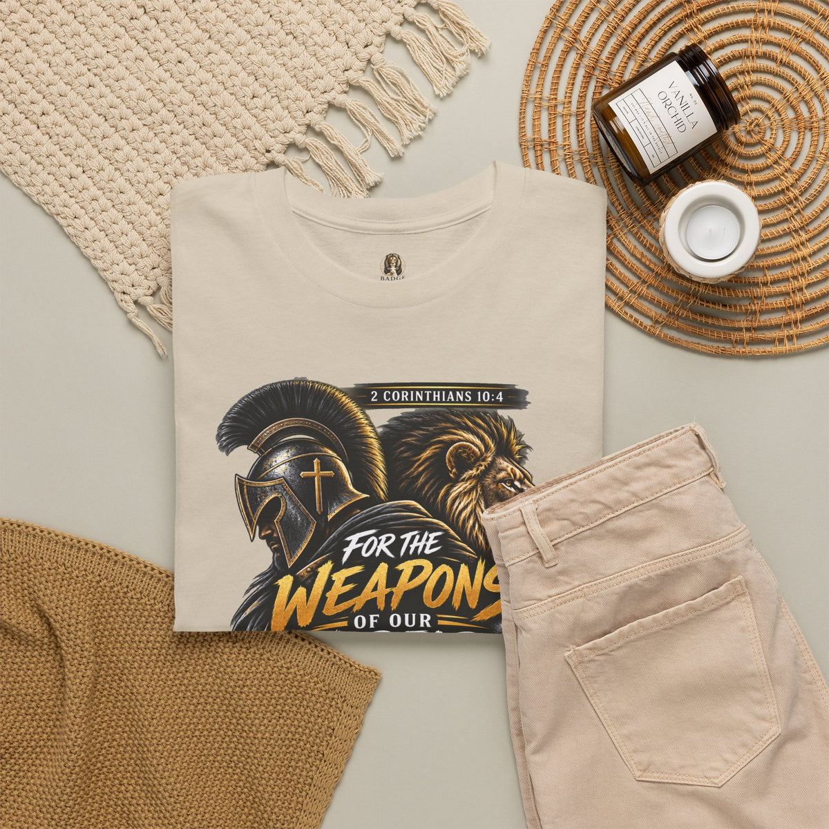 "The Weapons Of Our Warfare" V.2 - T-Shirt