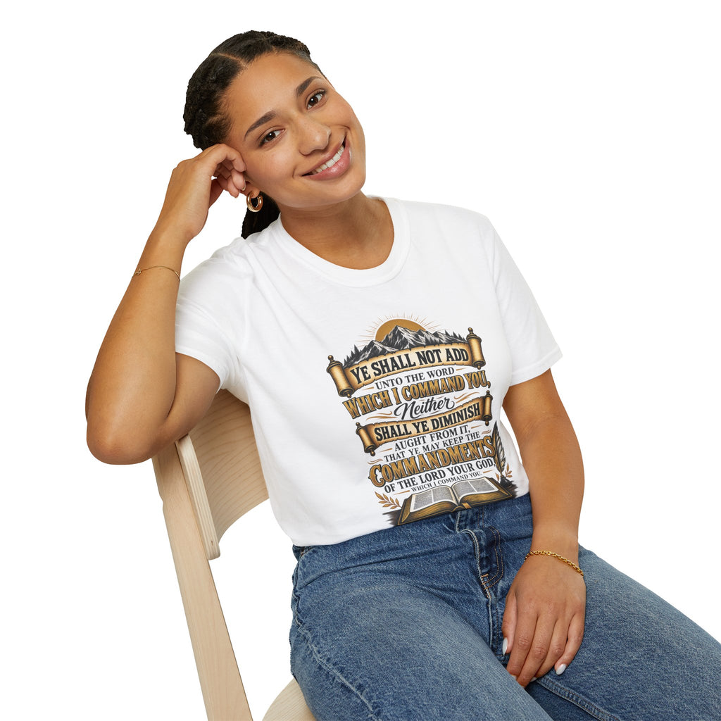 “Ye Shall Not Add Unto The Word…” - T-Shirt