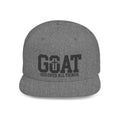 GOAT Snapback Hat — "God Over All Things" Flat-Bill Christian Baseball Cap