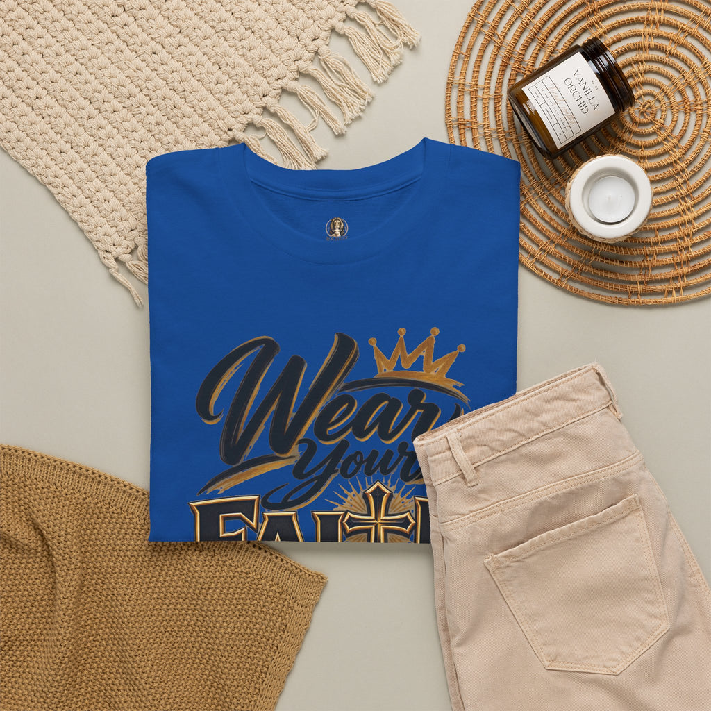"Wear Your Faith Like A Badge of Honor" V.2 - T-Shirt