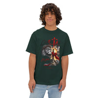 "Faith Cross Graphic Shirt" - T-Shirt