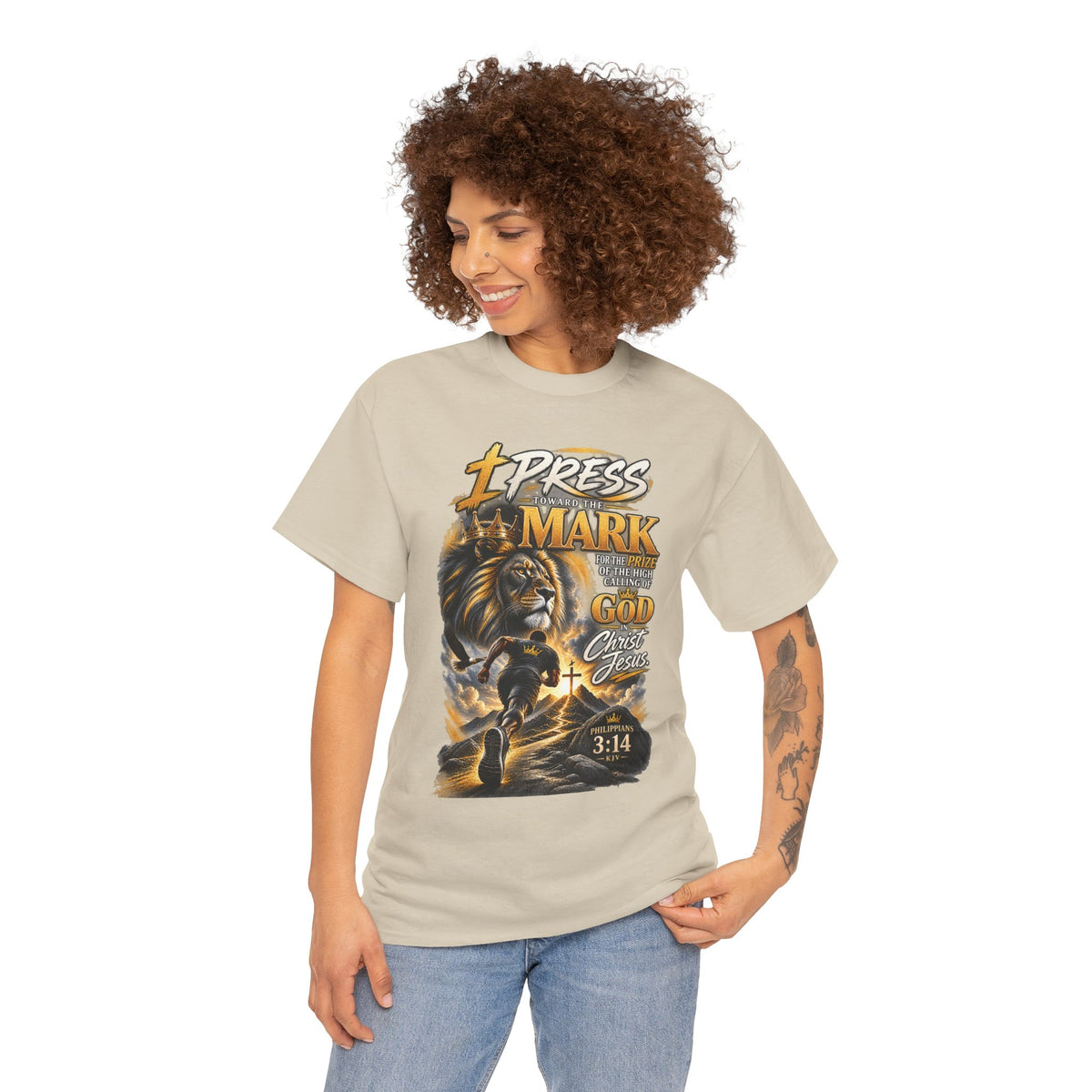 "I Press Toward The Mark" - Graphic T-Shirt