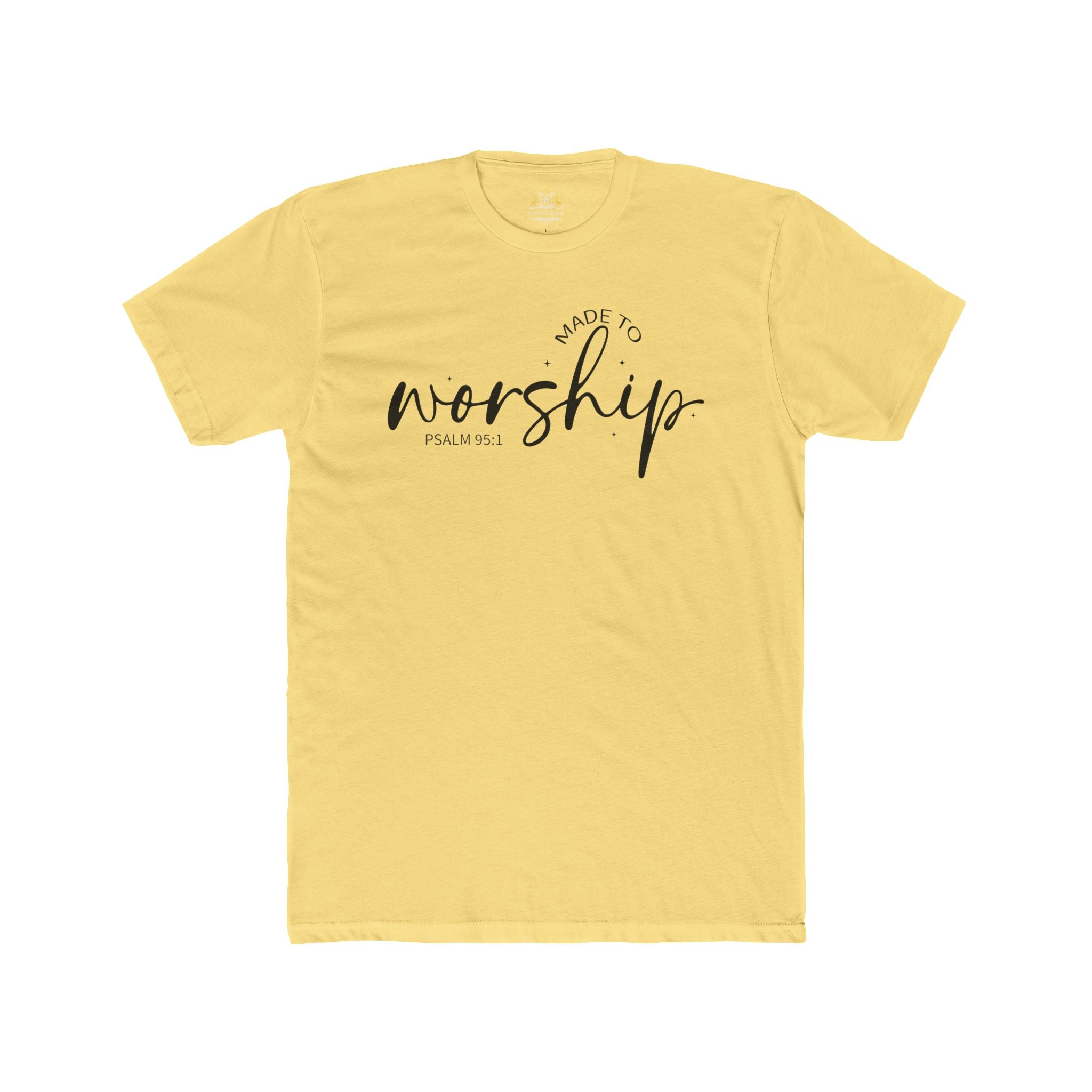 Made to Worship T-Shirt — "Made to Worship" Christian Faith Tee