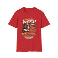 "Ye Shall Not Add Unto the Word" Lion Bible Verse - T-Shirt