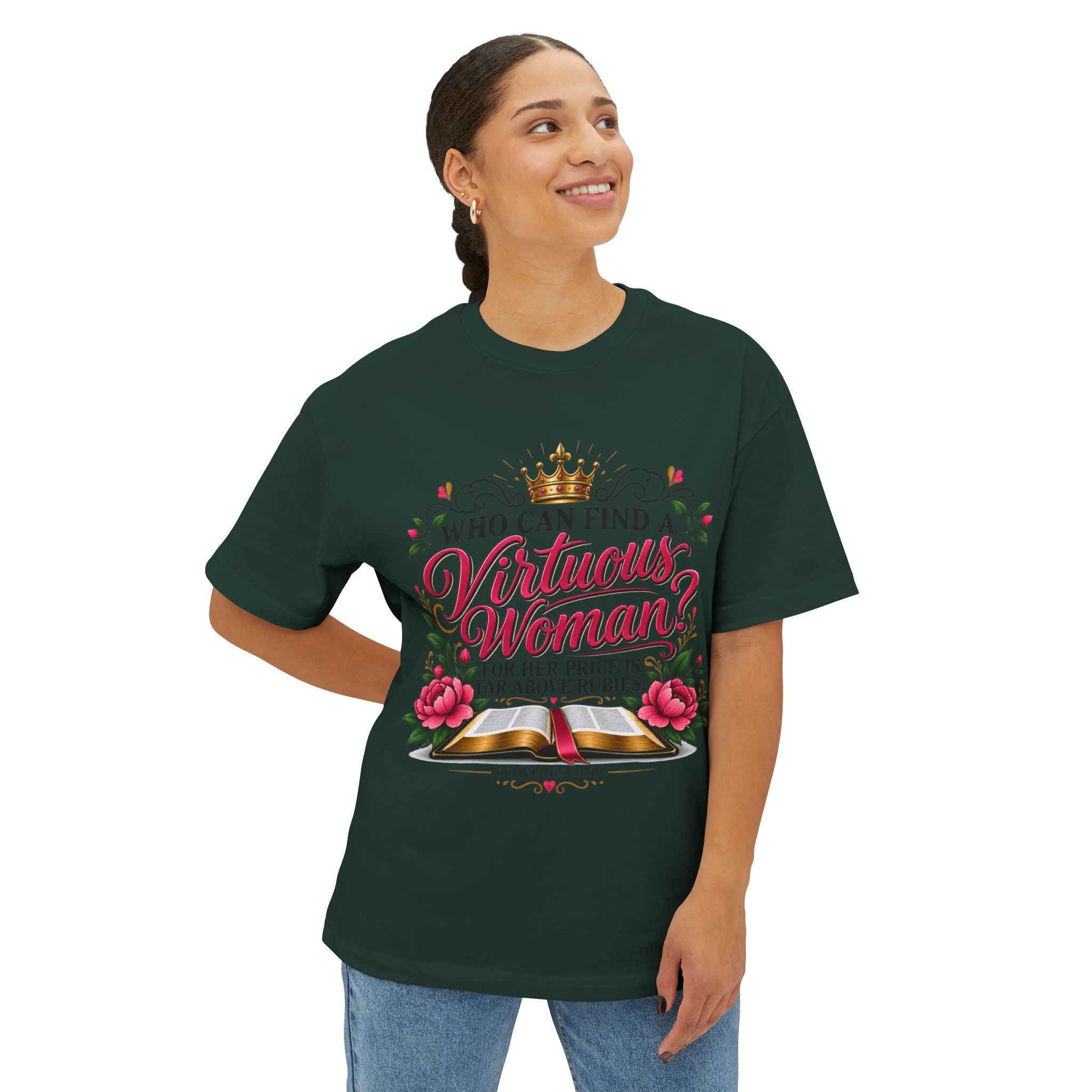 "Who Can Find a Virtuous Woman?" - Graphic T-Shirt