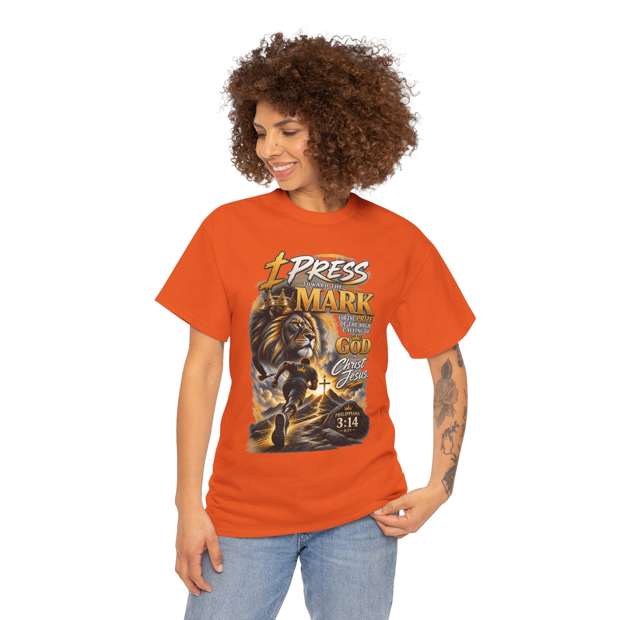 "I Press Toward The Mark" - Graphic T-Shirt