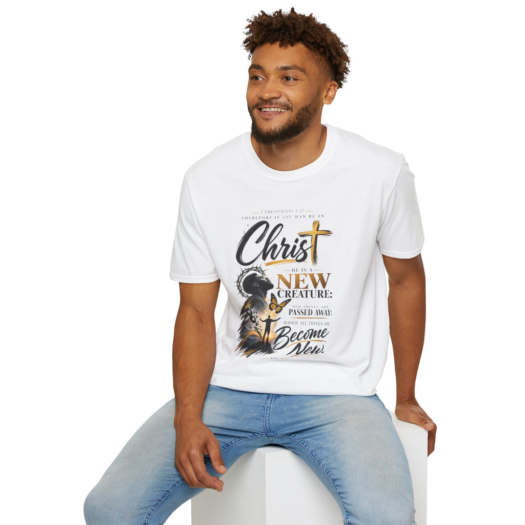 "He Is A New Creation" - Graphic T-Shirt