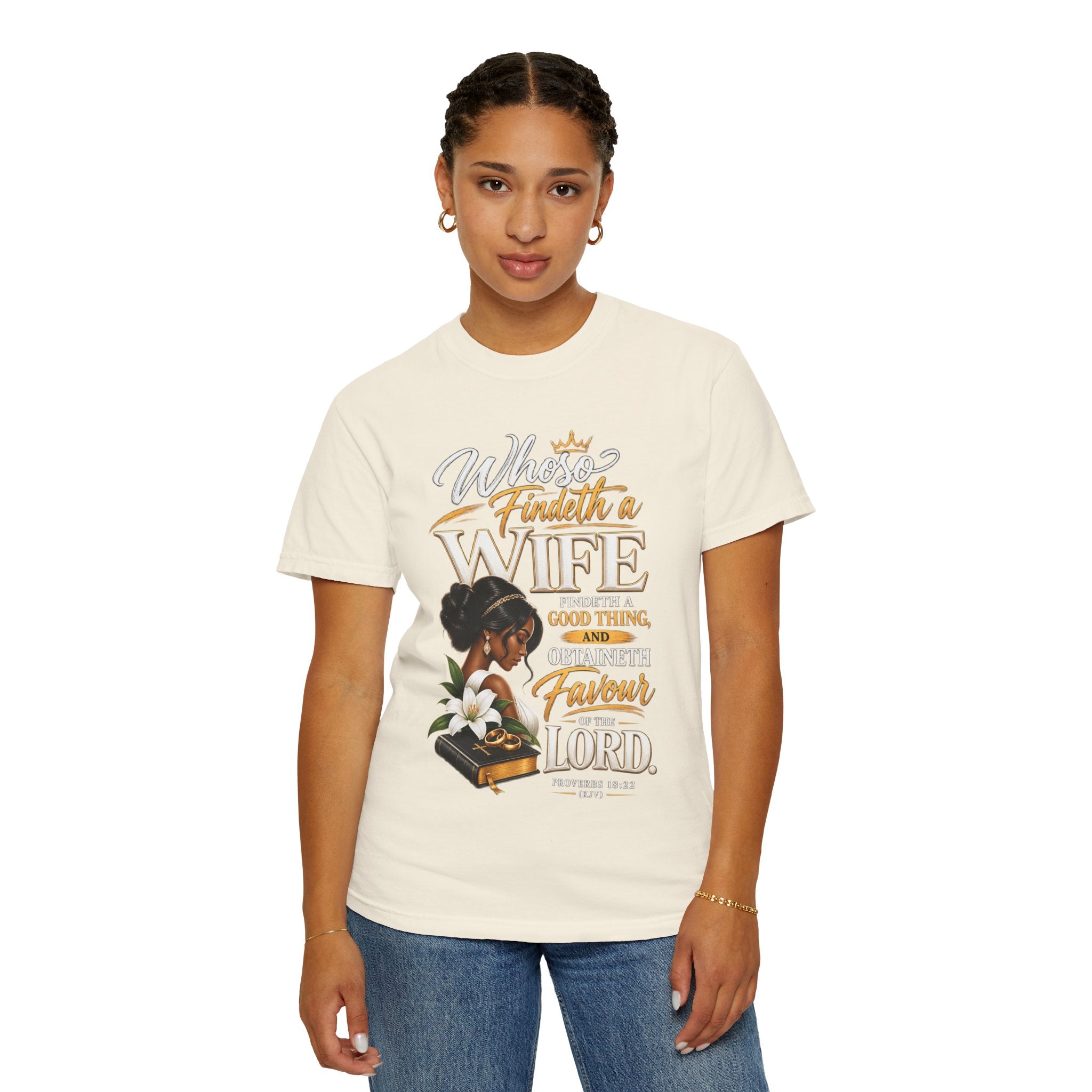 "Whoever Finds A Wife Finds Good" - T-Shirt