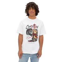"Faith Cross Graphic Shirt" - T-Shirt