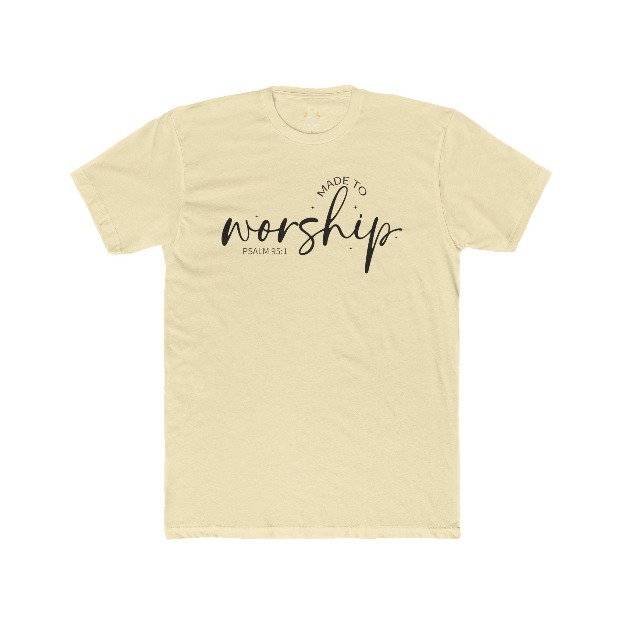 Made to Worship T-Shirt — "Made to Worship" Christian Faith Tee