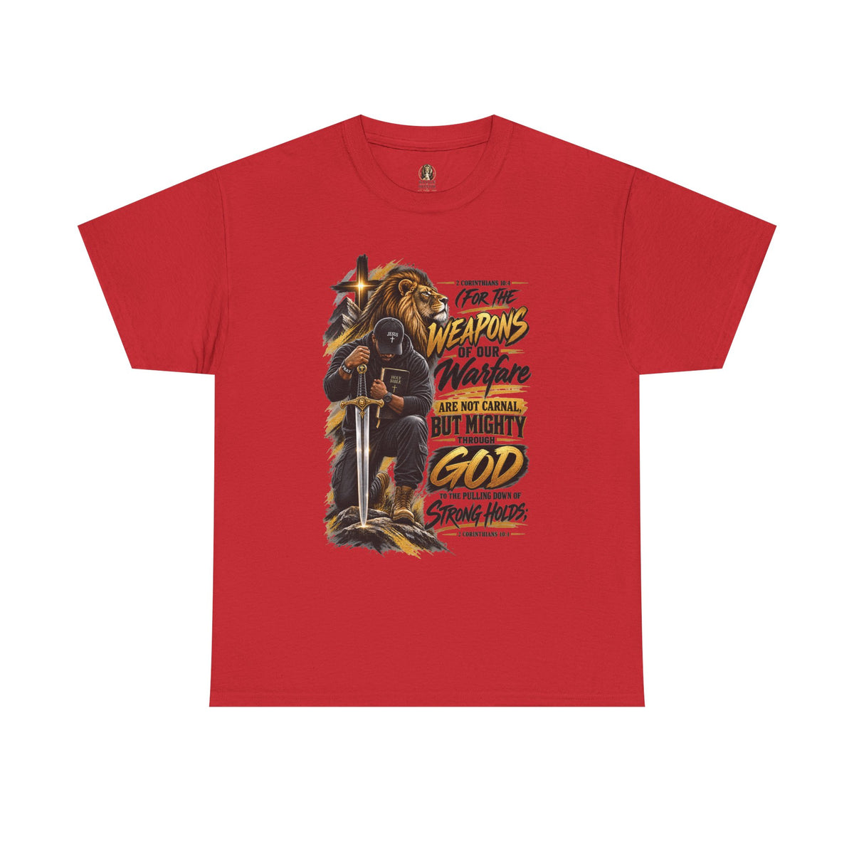 "The Weapons Of Our Warfare" V.3 - T-Shirt