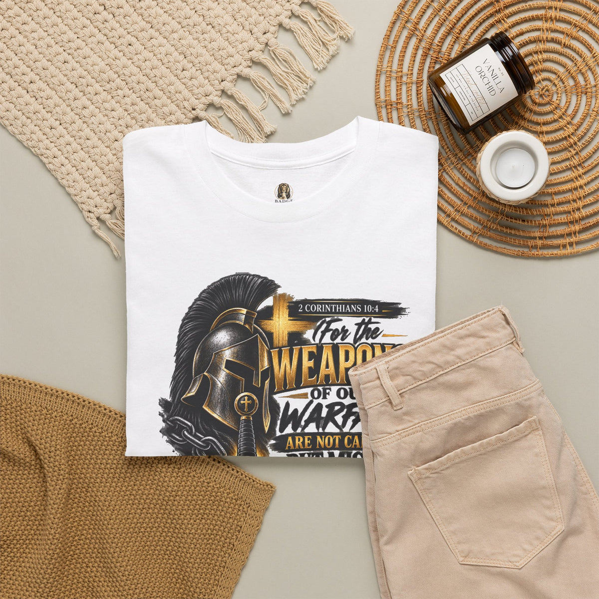 "The Weapons Of Our Warfare" V.1 - T-Shirt