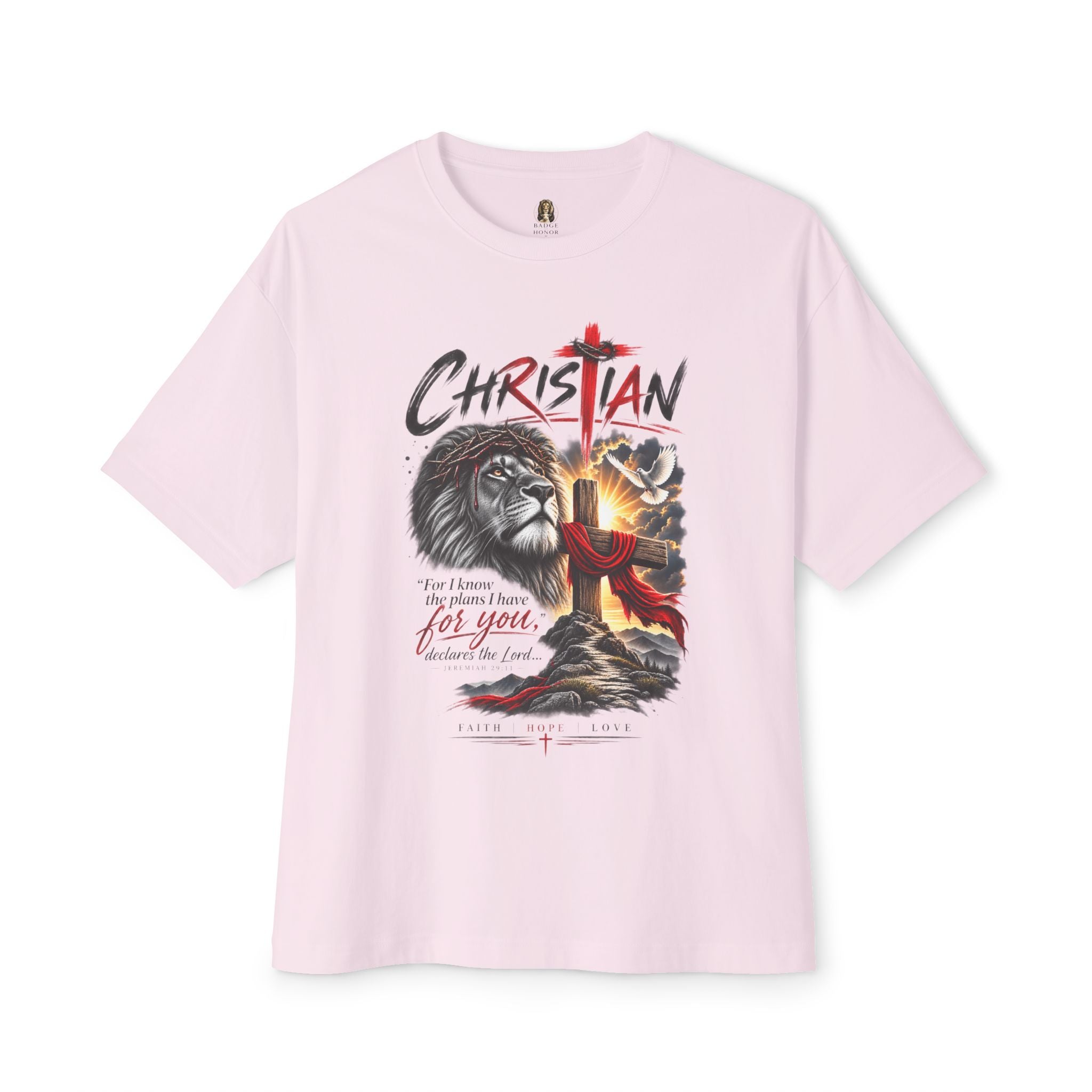 "Faith Cross Graphic Shirt" - Graphic T-Shirt