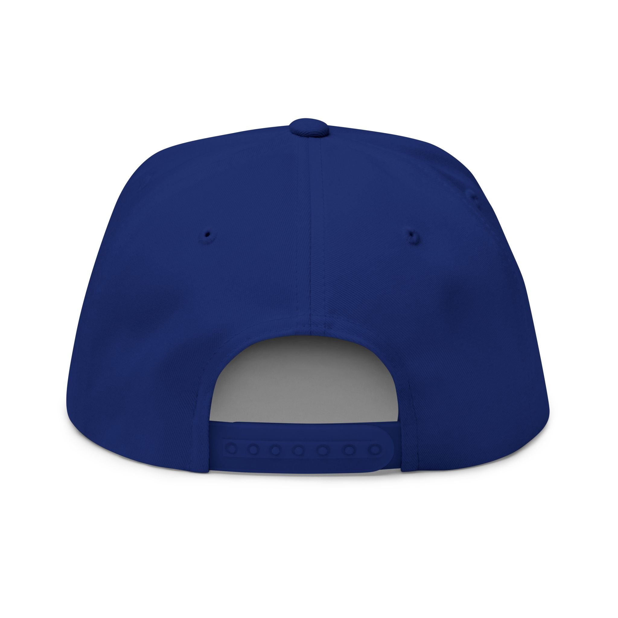 GOAT Embroidered Flat Bill Cap — "God Over All Things" Christian Snapback