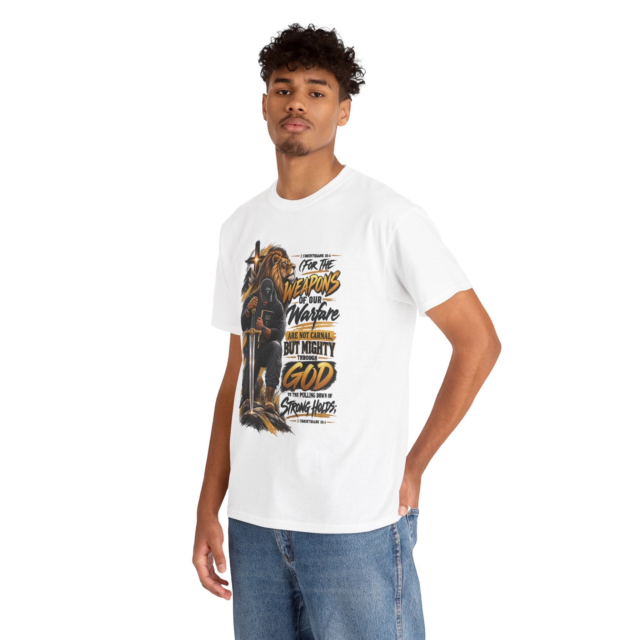 "The Weapons Of Our Warfare" V.3 - T-Shirt