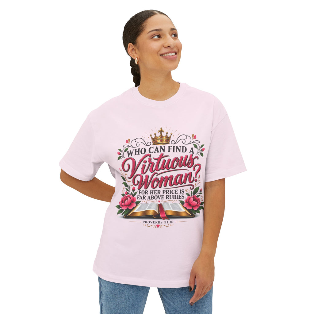 "Who Can Find a Virtuous Woman?" - Graphic T-Shirt