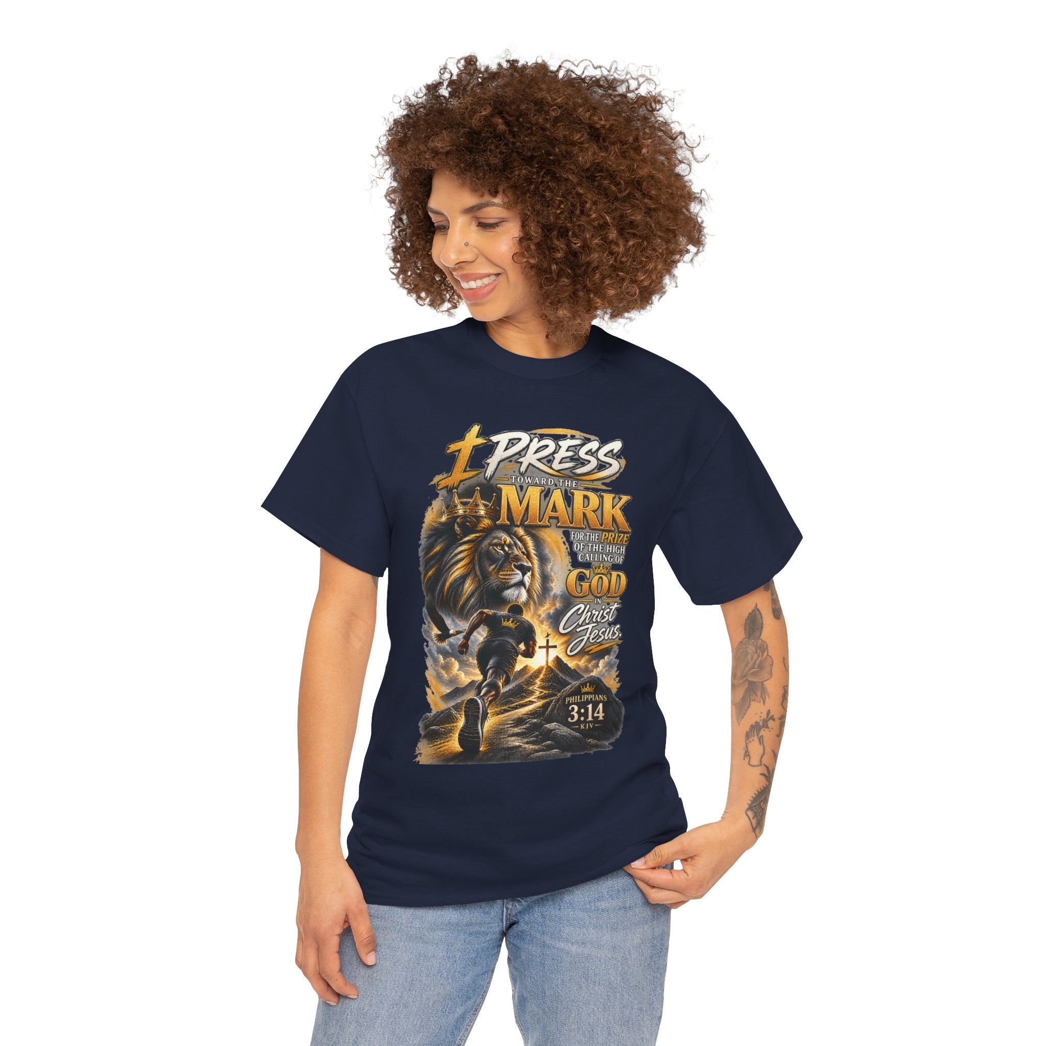 "I Press Toward The Mark" - Graphic T-Shirt