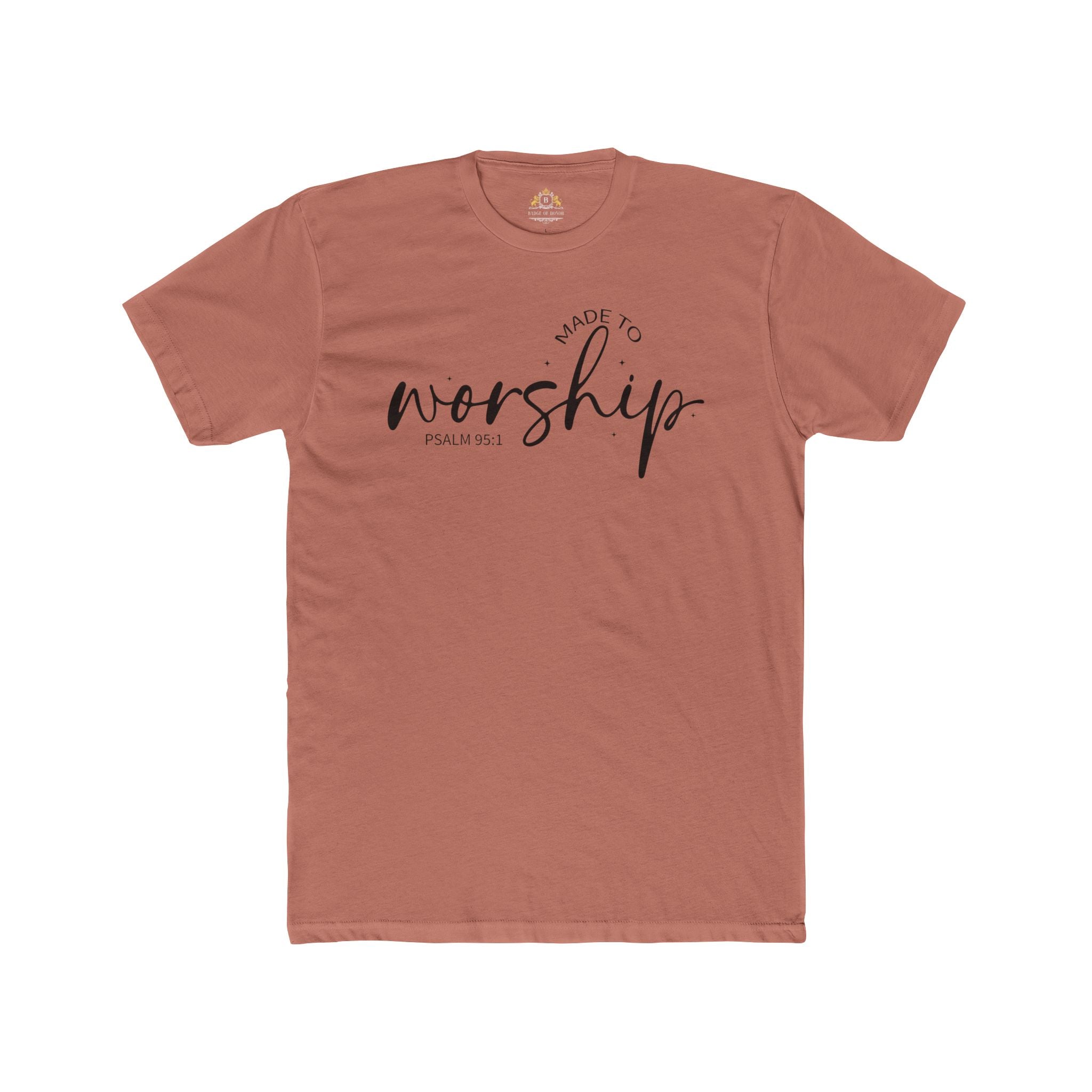 Made to Worship T-Shirt — "Made to Worship" Christian Faith Tee