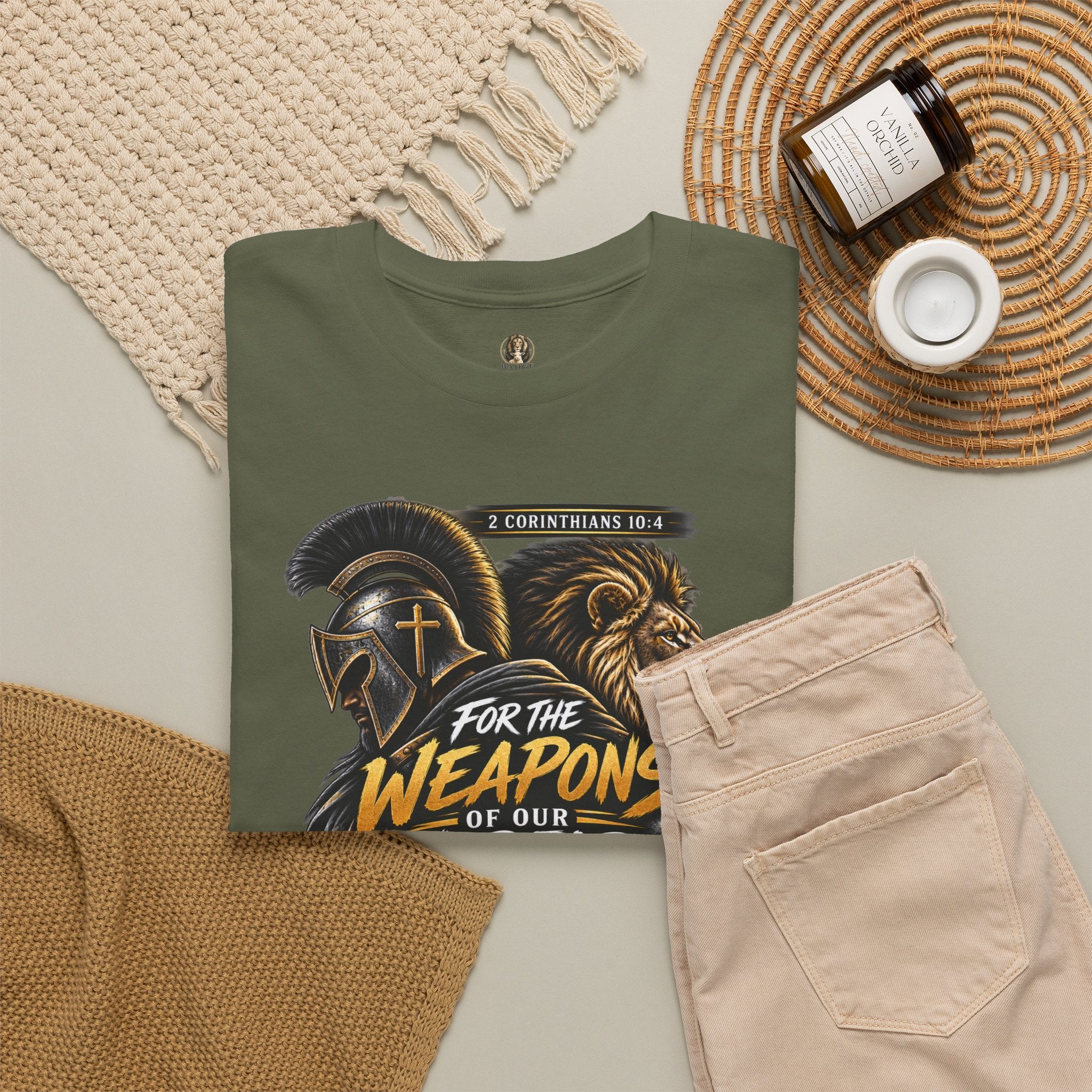 "The Weapons Of Our Warfare" V.2 - T-Shirt