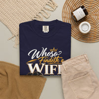 "Whoever Finds A Wife Finds Good" - T-Shirt
