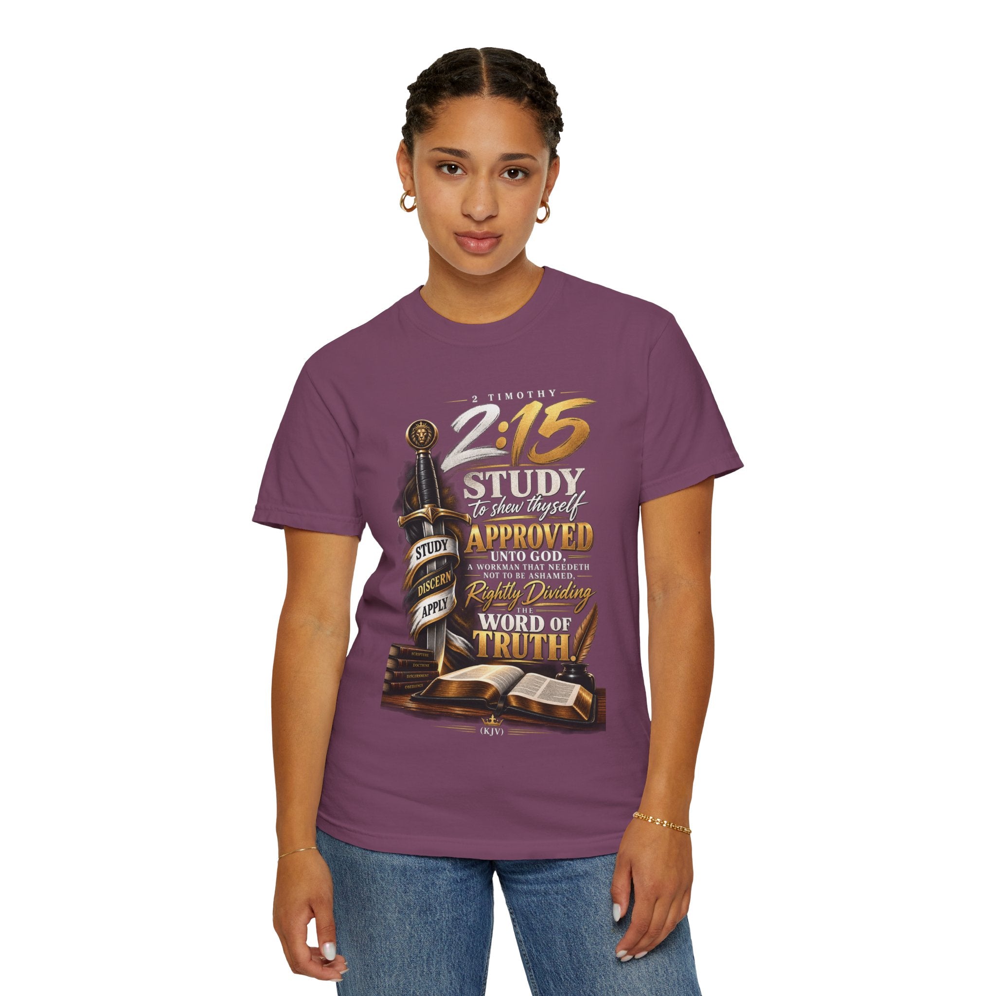 "Study To Shew Thyself Approved" - Graphic T-Shirt