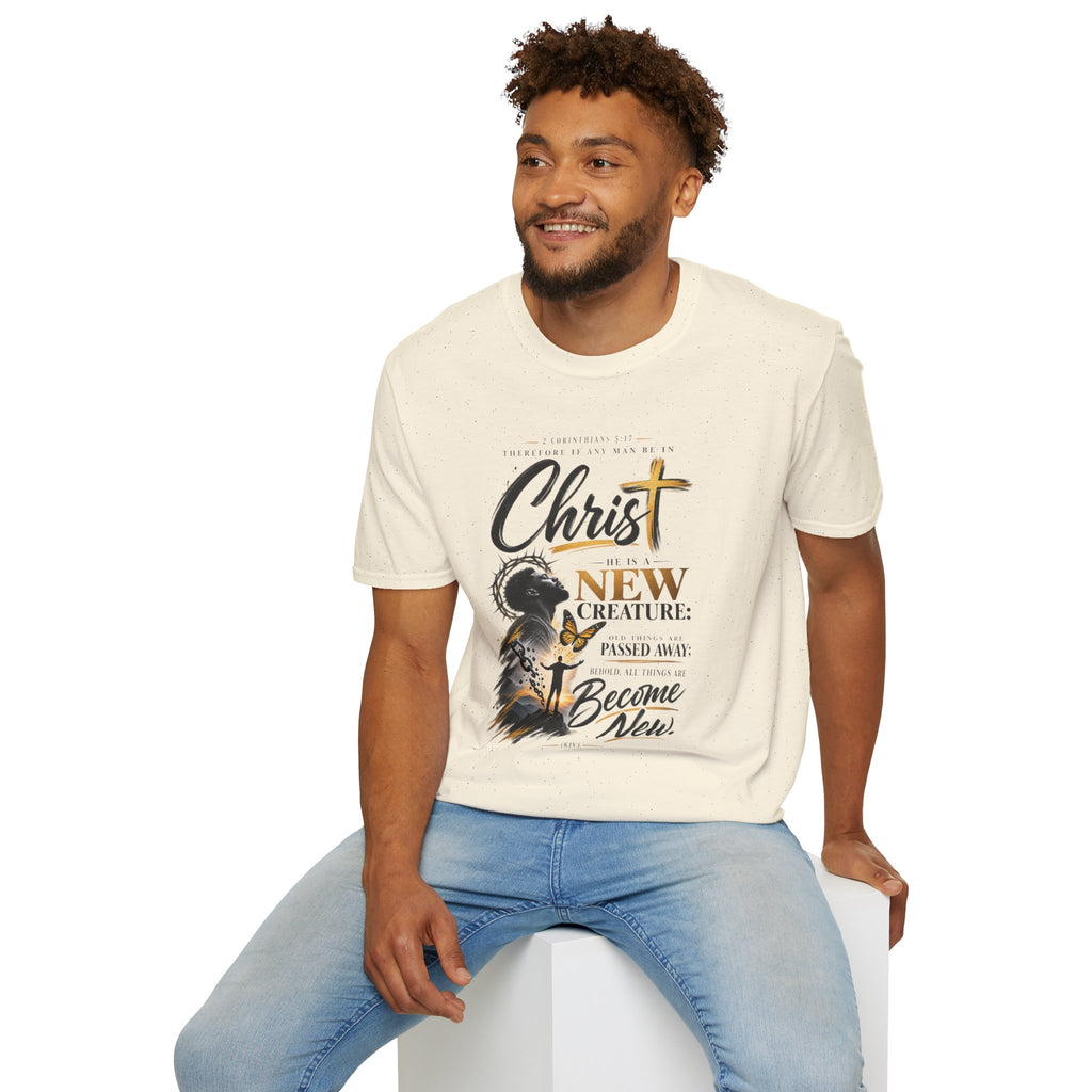"He Is A New Creation" - Graphic T-Shirt