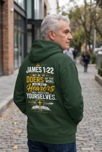 Doers & Not Just Hearers Of The Word Hoodie V.1